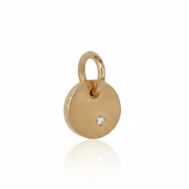 Coin-Anhänger 750 Roségold mit Brillant