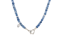 Aquamarinkette facettiert – 925 Sterling Silber – Ocean Sparkle