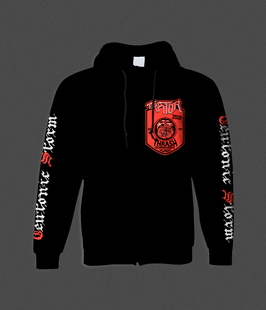 Hooded Zipper "Teutonic Storm"