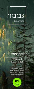 Zirbengeist 0,35l