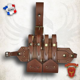 Tour de Cuisse Alchimiste Marron