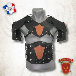 Set Epaulettes et Serre Taille Soldier Noir