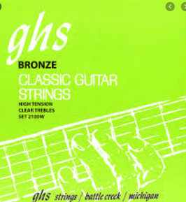 Corde GHS per classica Bronze High Tension