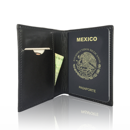 Porta pasaporte Cordovan