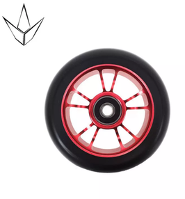 BLUNT Wheel 10 spoked  100mm red