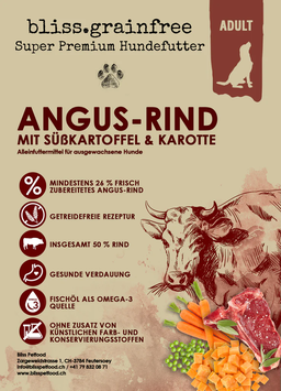 bliss.grainfree Adult Angus-Rind