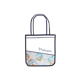 Sac de transport Sirène azur - personnalisable
