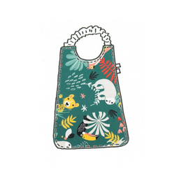 Bavoir élastique Jungle - personnalisable