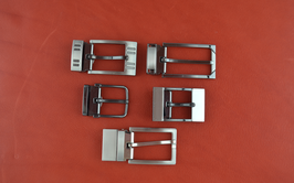 Lot de 5 boucles de ceinture à griffes avec ardillons