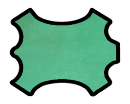 Peau de baby veau vert