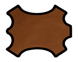 Peau de chèvre nappa bronze métallisé