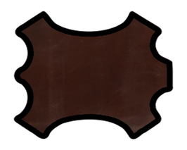 Peau de chèvre marron