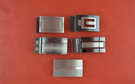 Lot de 5 boucles de ceinture à griffes avec tétons