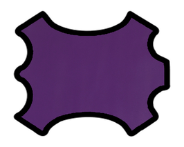 Peau d'agneau violet