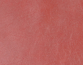 Coupon de cuir de chèvre rouge métal