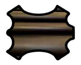 Peau de chèvre nappa noir