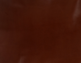 Morceau de cuir d'agneau nappa marron châtaigne