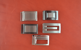 Lot de 5 boucles de ceinture à griffes avec tétons