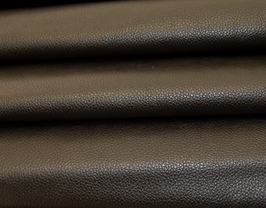 Demi peau de veau grainé noir