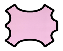 Peau de chèvre rose dragée