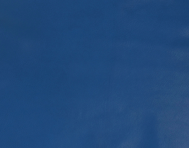 Morceau de cuir de chèvre chagrin bleu roi
