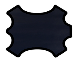 Peau d'agneau bleu nuit