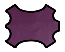 Peau d'agneau nappa violet