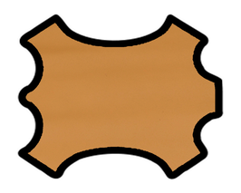 Peau d'agneau camel