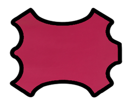 Peau de chèvre rose magenta