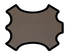 Peau de chèvre gris anthracite