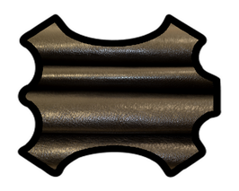 Peau de chèvre chagrin noire