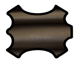 Peau de chèvre grainée noire