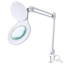 Lupa escritorio LED 2x 125 mm