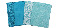 Fat Quarter-Paket Aqua, Windham Fabrics