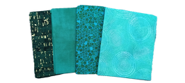 Fat Quarter-Paket Smaragd, Windham Fabrics