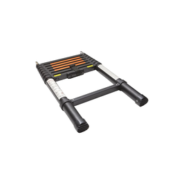 Teleskopleiter Aluminium 230/260/320 cm schwarz für Hartschalen-Dachzelt CUMARU