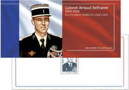 Bloc souvenir BS220 Colonel Arnaud Beltrame 1,16€  - 2024 Neuf**
