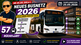 Neue Linien wege im Raum Unna