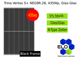 Trina Vertex S+ NEG9R.28 435Wp Glas/Glas