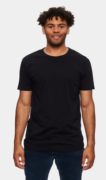 T-Shirt regular - Doppelpack Schwarz