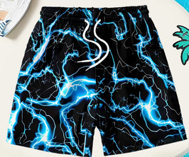 Blauer Blitz Badehose 116