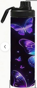 Trinkflasche Schmetterling