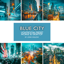 LIGHTROOM PRESET | BLUE CITY (12 Stk)