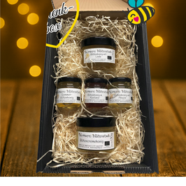 ♥ Geschenkkarton (S) 1, mit feinstem BIO-Honig ♥