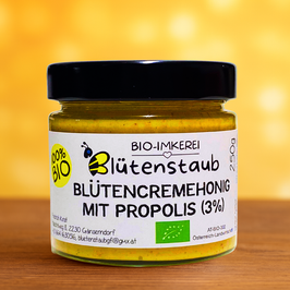 ♥ BIO-Blütencremehonig mit Bio-Propolis (3%) ♥