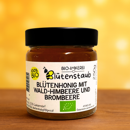 ♥ BIO-Blütenhonig mit Wald-Himbeere und Brombeere ♥