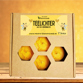♥ Teelicht-OSTERHASEN-Geschenkbox ♥ Aus 100 % reinem Bienenwachs ♥