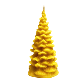 ♥ Tannenbaumkerze klein ♥  aus 100 % Bienenwachs ♥