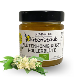 ♥ BIO-Blütenhonig küsst Hollerblüte ♥