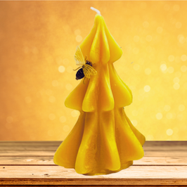 ♥ Tannenbaumkerze ♥  aus 100 % Bienenwachs ♥